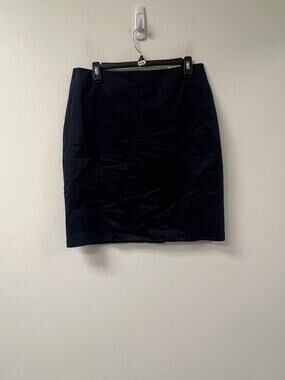 Gerry Weber Womens Navy Zip up Mini Skirt Sz M/8